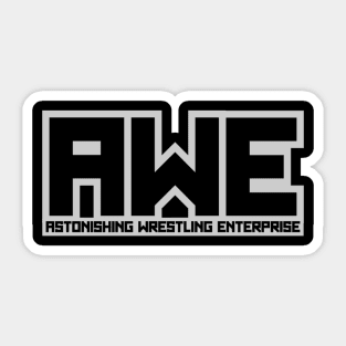 AWE: Astonishing Wrestling Enterprise Sticker